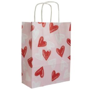 cadeautasje roze harten