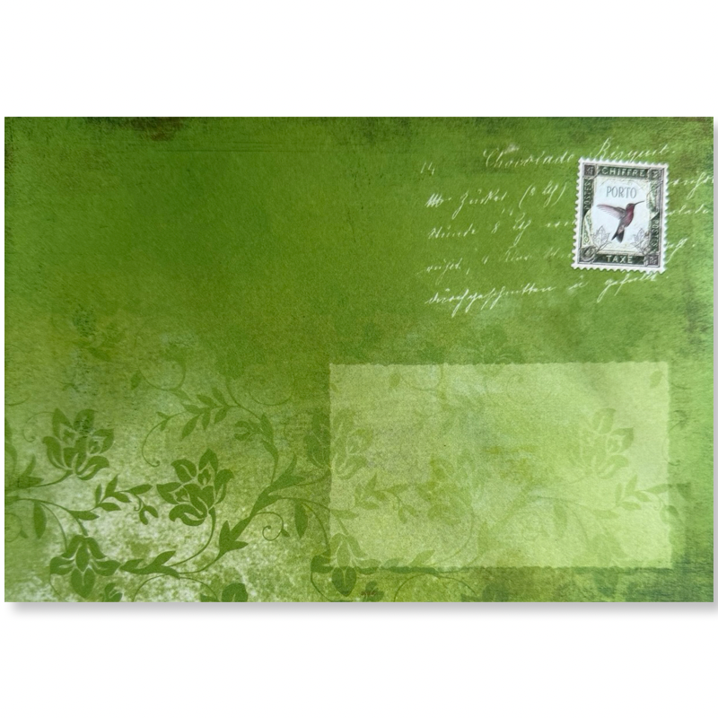 B6 Enveloppen Groen Print B6 Enveloppen Groen Print