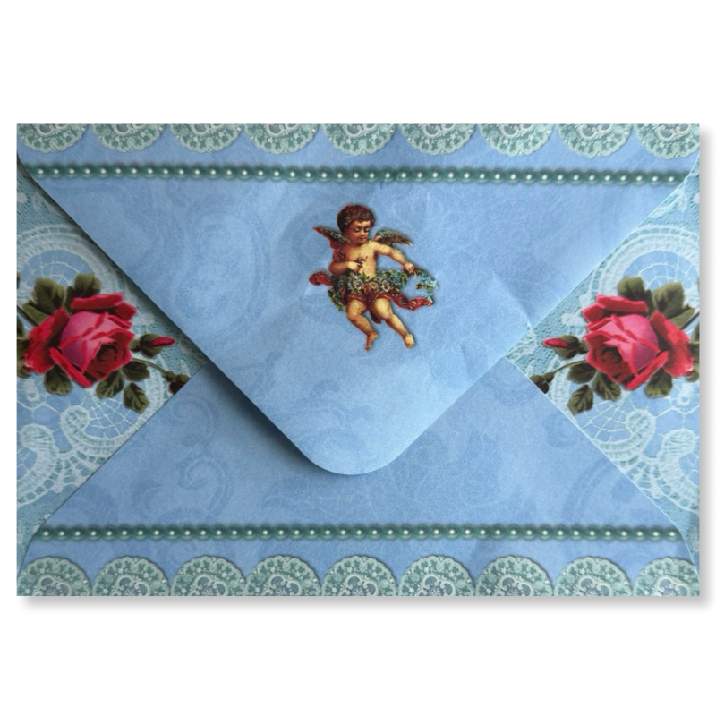 B6 Enveloppen Blauw Engeltje B6 Enveloppen Blauw Engeltje