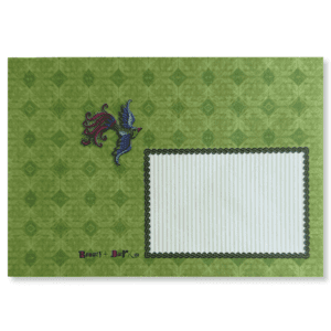 B6 Enveloppen Groen Print