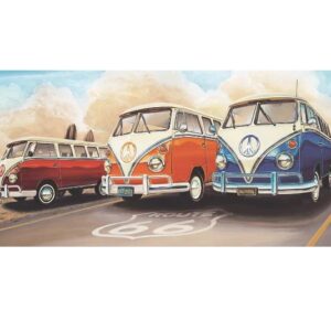 Diamond painting volkswagen busjes