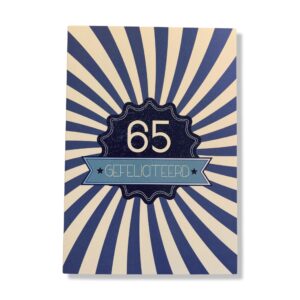 65 jaar Gefeliciteerd