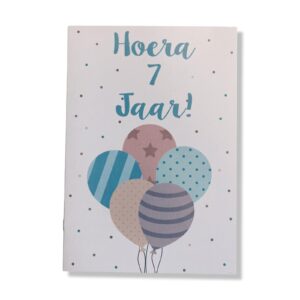 Hoera 7 jaar!