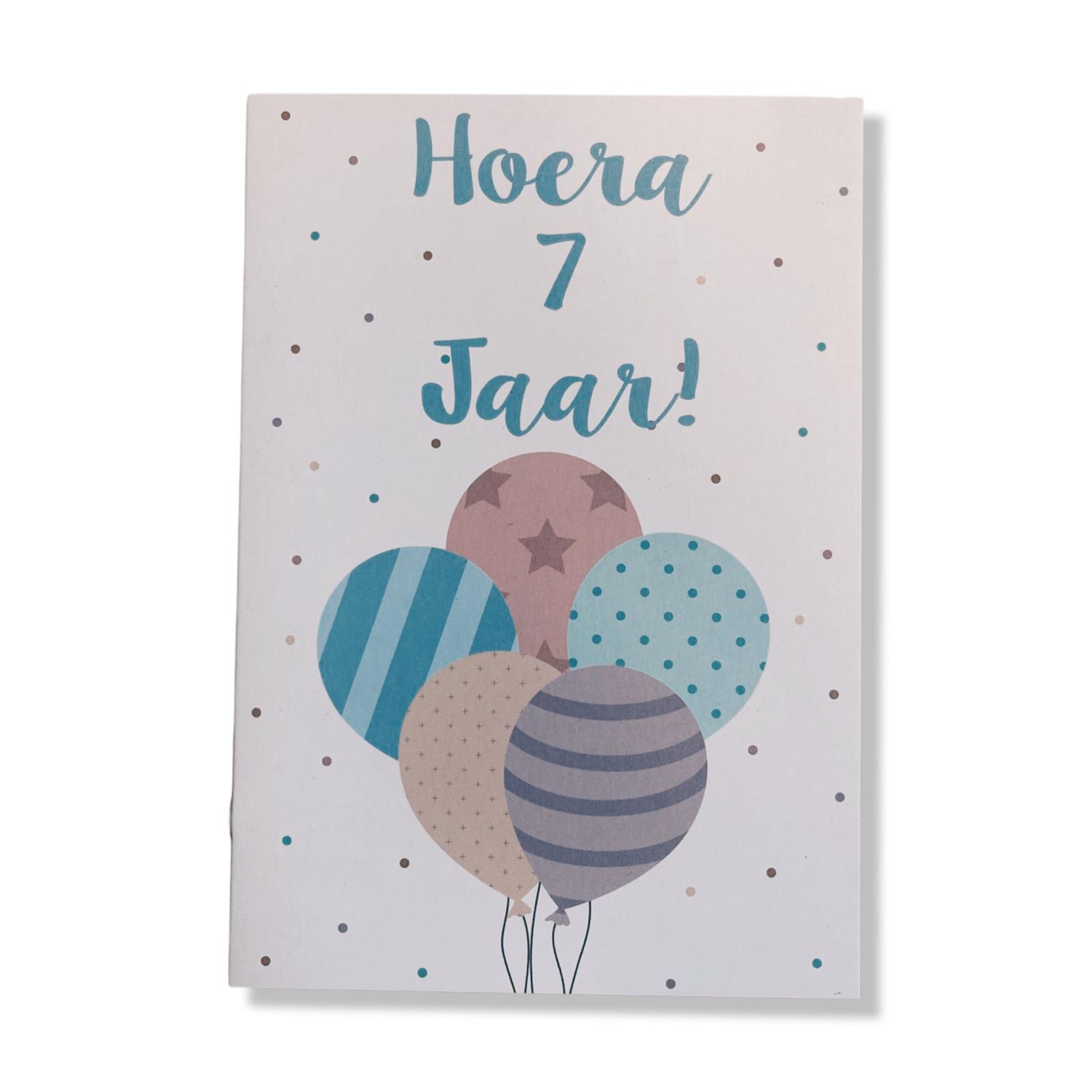 Hoera 7 jaar! Hoera 7 jaar!