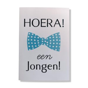 Geboortekaart Zoon