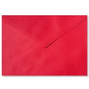 B6 Enveloppen Rood