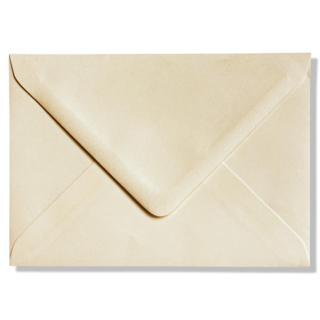 creme Gekleurde enveloppen