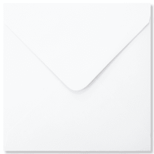 Vierkante Enveloppen 15,5x15,5cm Wit