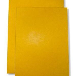 kaarten met enveloppen oker geel
