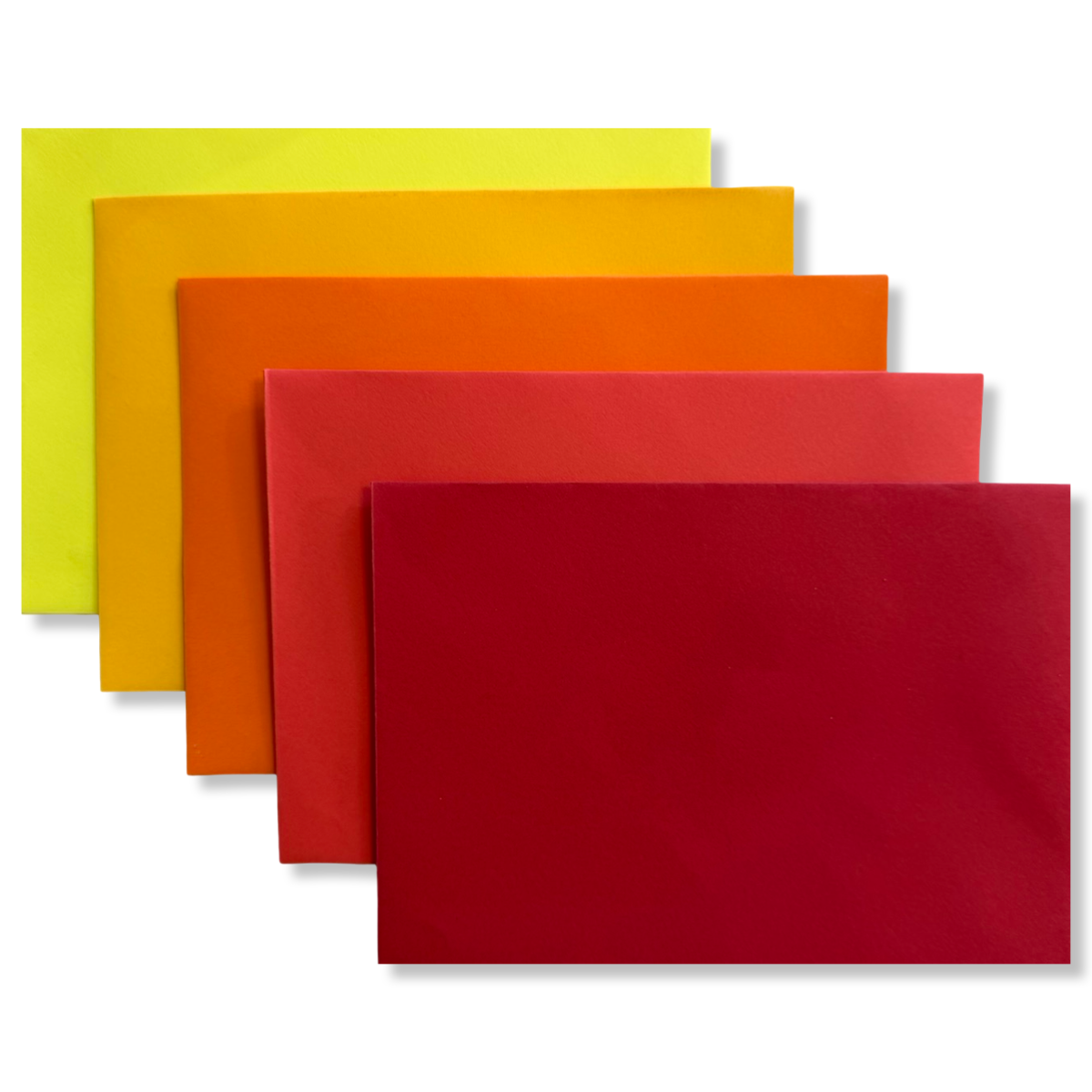 C6 Enveloppen Mix Geel / Rood tinten C6 Enveloppen Mix Geel / Rood tinten