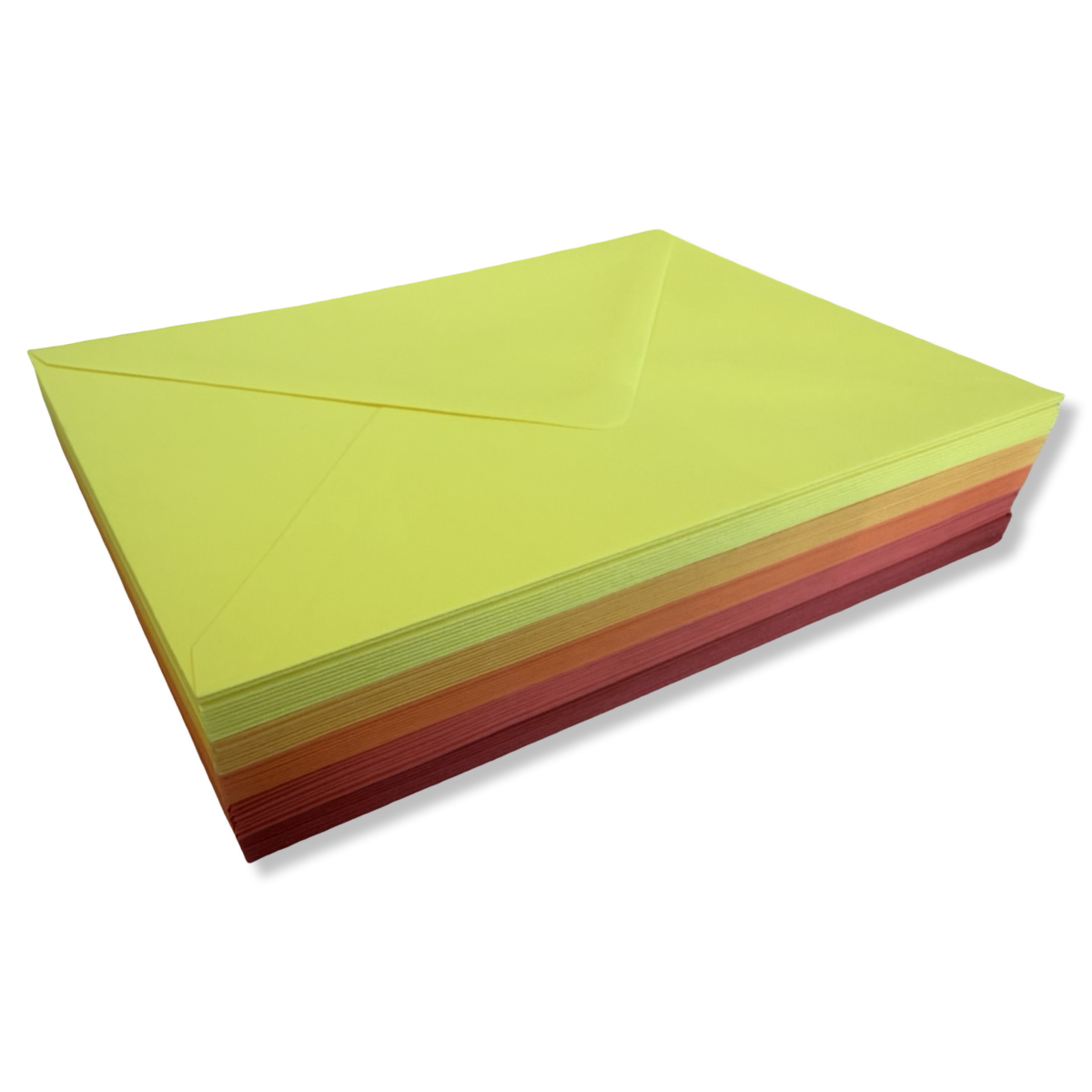 C6 Enveloppen Mix Geel / Rood tinten C6 Enveloppen Mix Geel / Rood tinten