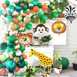 Ballonnen set jungle