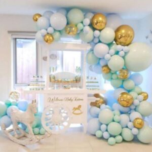 Ballonnen set babyblauw