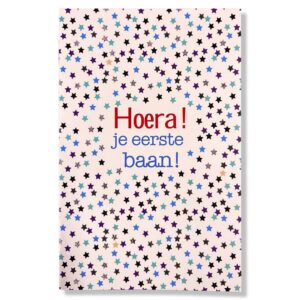 Hoera je eerste baan!