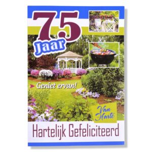 75 Jaar Hartelijk Gefeliciteerd
