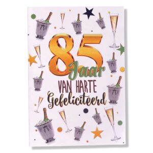 85 Jaar van harte Gefeliciteerd!