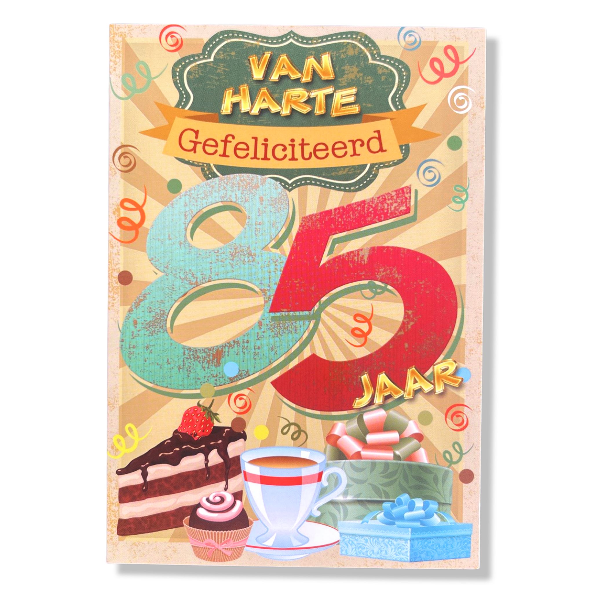 Van harte gefeliciteerd 85 jaar! Van harte gefeliciteerd 85 jaar!