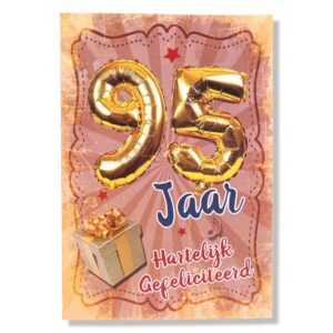 95 Jaar Van Harte Gefeliciteerd