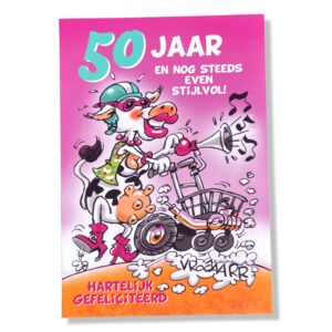 50 jaar Hartelijk Gefeliciteerd