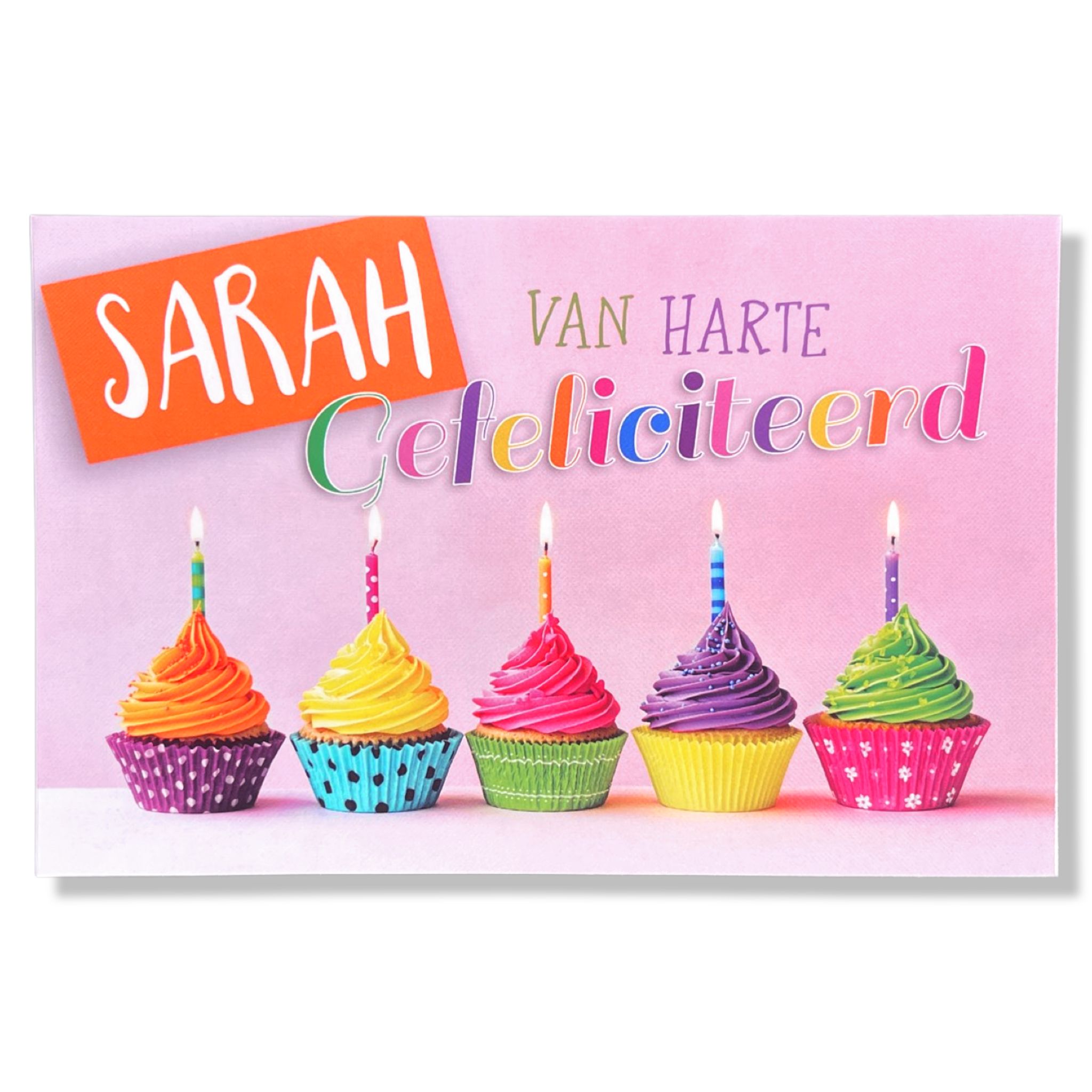 Sarah van harte Gefeliciteerd! Sarah van harte Gefeliciteerd!