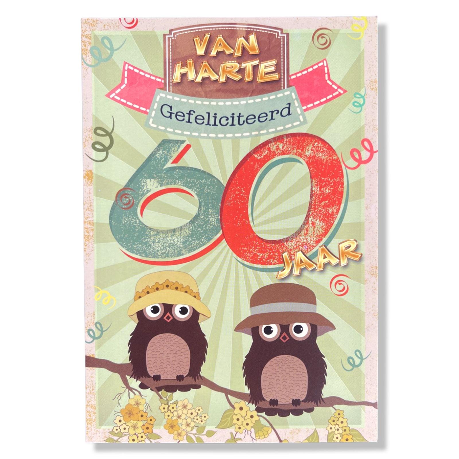 Van Harte Gefeliciteerd 60 jaar Van Harte Gefeliciteerd 60 jaar
