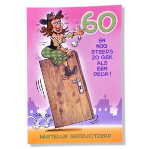 60 jaar en nog steeds zo gek als een deur!