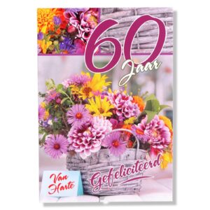 60 Jaar van harte Gefeliciteerd!