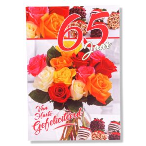 65 jaar van harte Gefeliciteerd