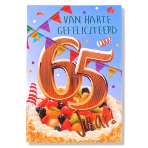Hartelijk Gefeliciteerd 65 jaar!
