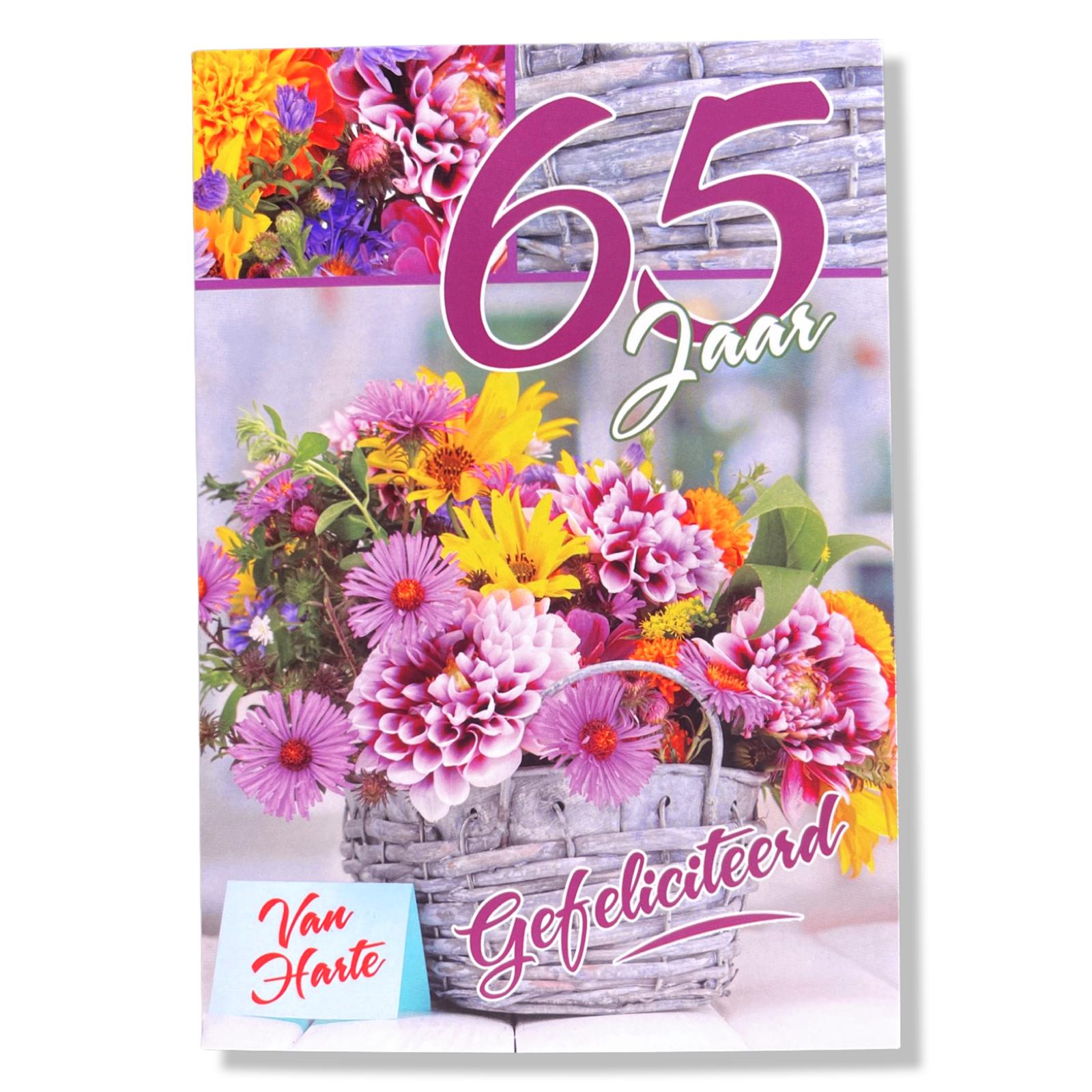 Van Harte Gefeliciteerd 65 jaar Van Harte Gefeliciteerd 65 jaar