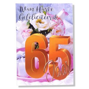 Van Harte Gefeliciteerd 65 jaar