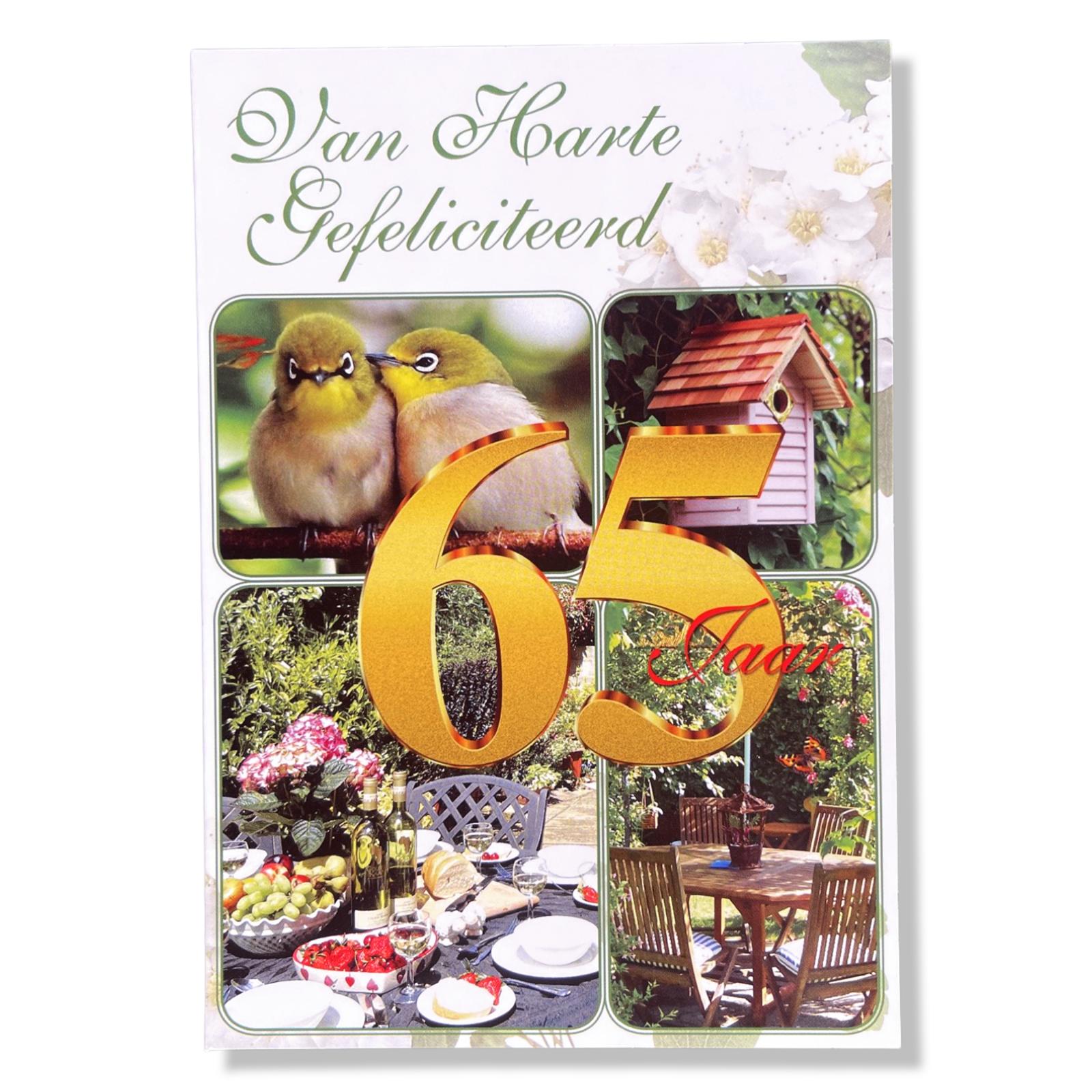 Van Harte Gefeliciteerd 65 jaar! Van Harte Gefeliciteerd 65 jaar!