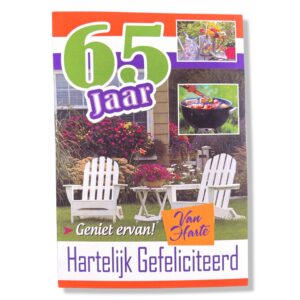 65 Jaar Geniet ervan!