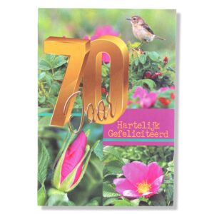 70 Jaar Hartelijk Gefeliciteerd