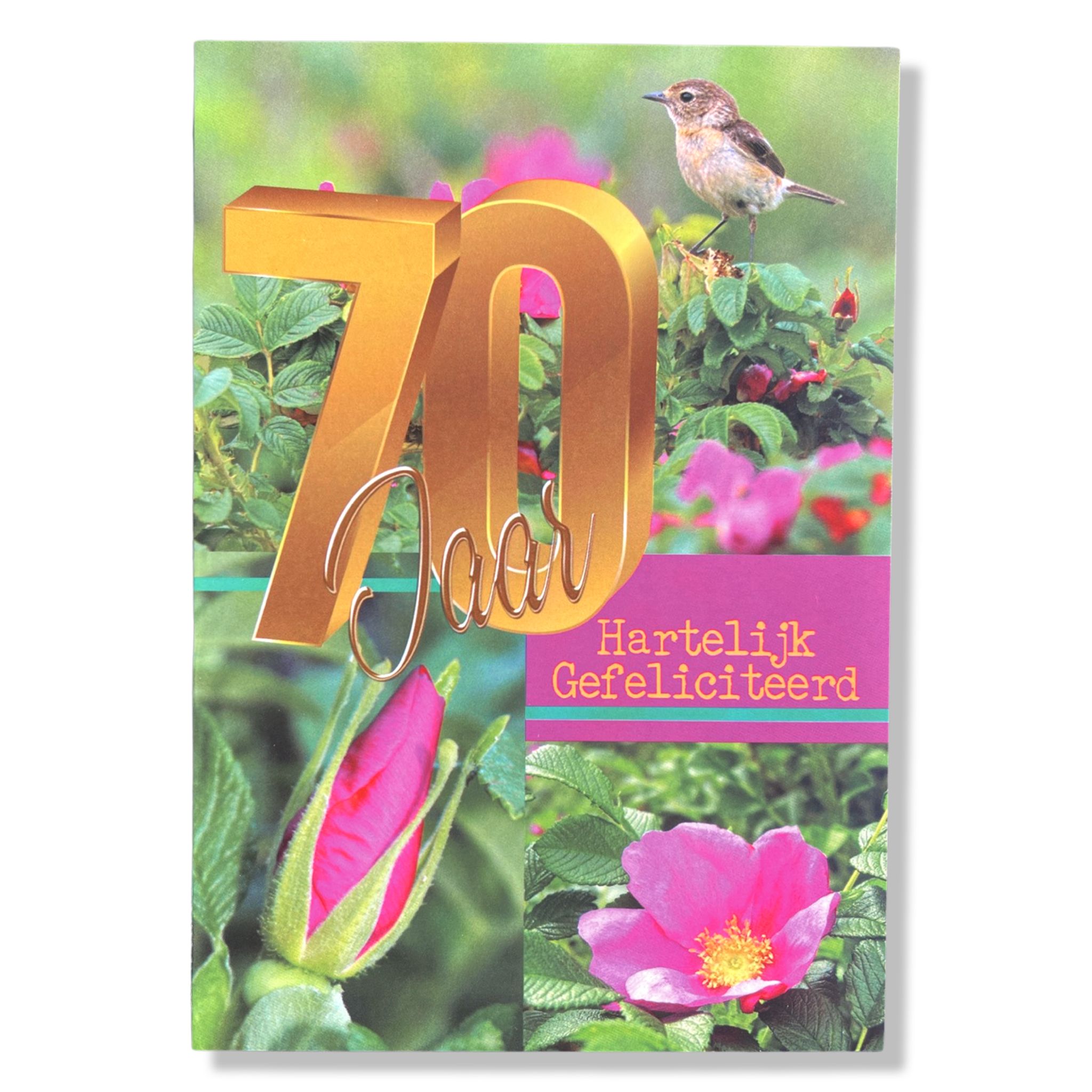 70 Jaar Hartelijk Gefeliciteerd 70 Jaar Hartelijk Gefeliciteerd