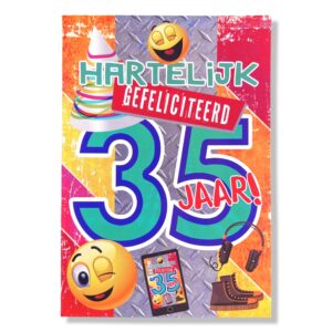 Hartelijk Gefeliciteerd 35 jaar!