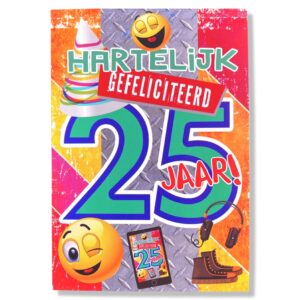 Hartelijke Gefeliciteerd 25 jaar!