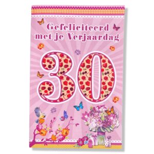 Gefeliciteerd met je verjaardag 30