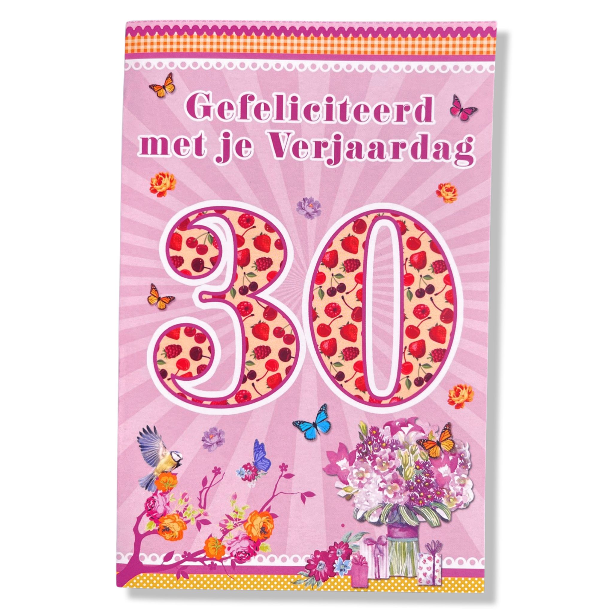 Gefeliciteerd met je verjaardag 30 Gefeliciteerd met je verjaardag 30
