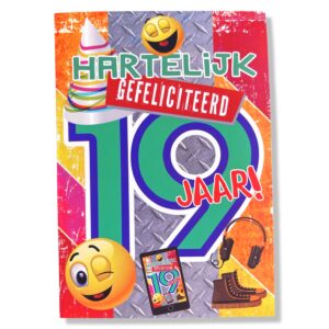 Hartelijk Gefeliciteerd 19 jaar!