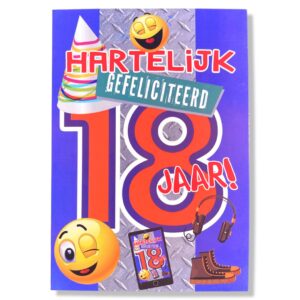 Hartelijk Gefeliciteerd 18 jaar!