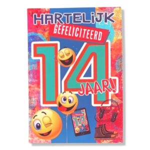 Hartelijk Gefeliciteerd 14 jaar!