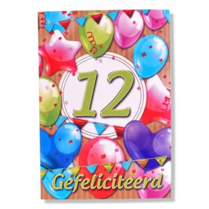 12 jaar Gefeliciteerd