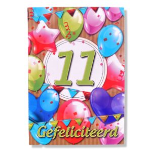 11 jaar Gefeliciteerd