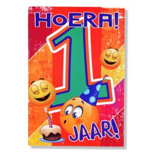 Hoera 1 jaar!