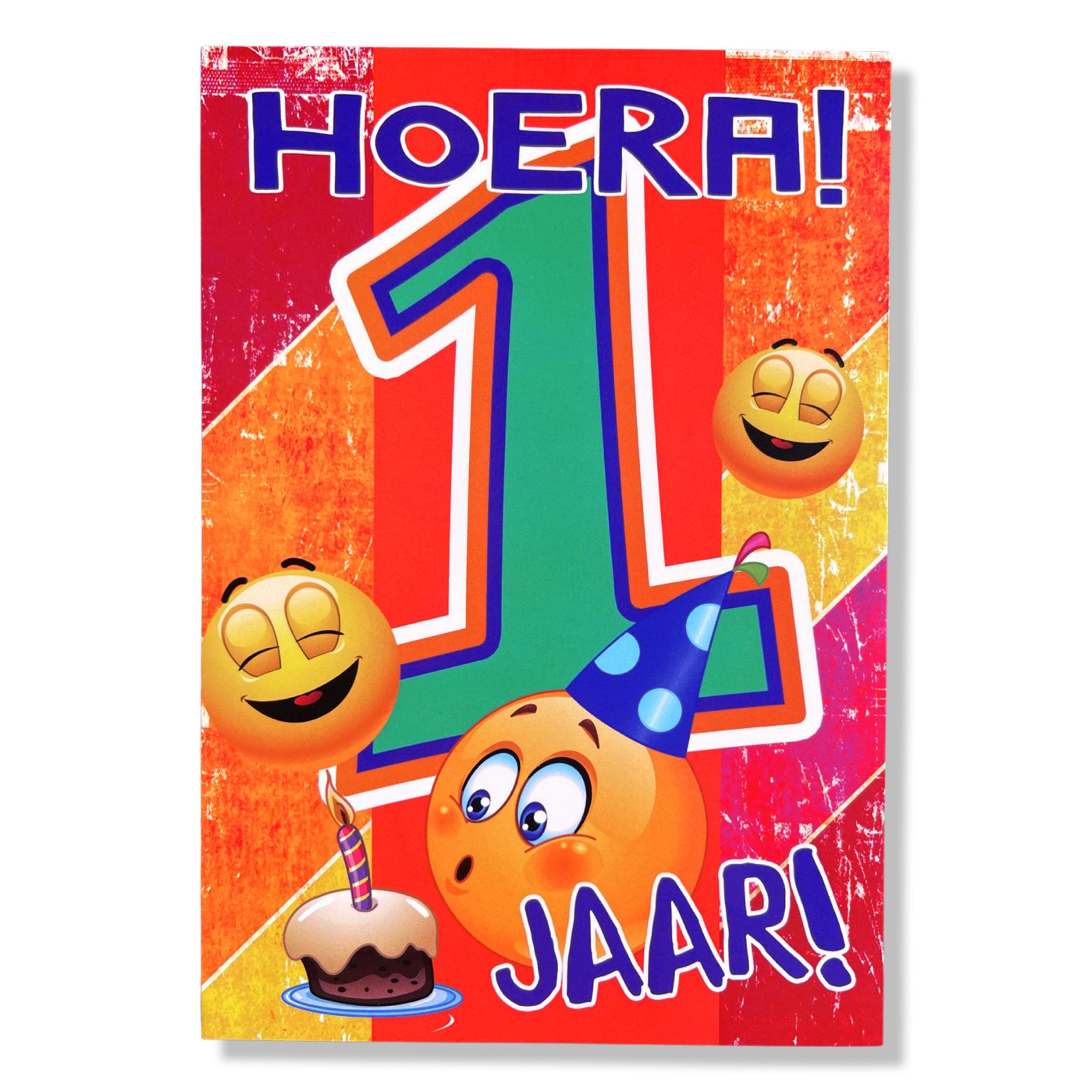 Hoera 1 jaar! Hoera 1 jaar!