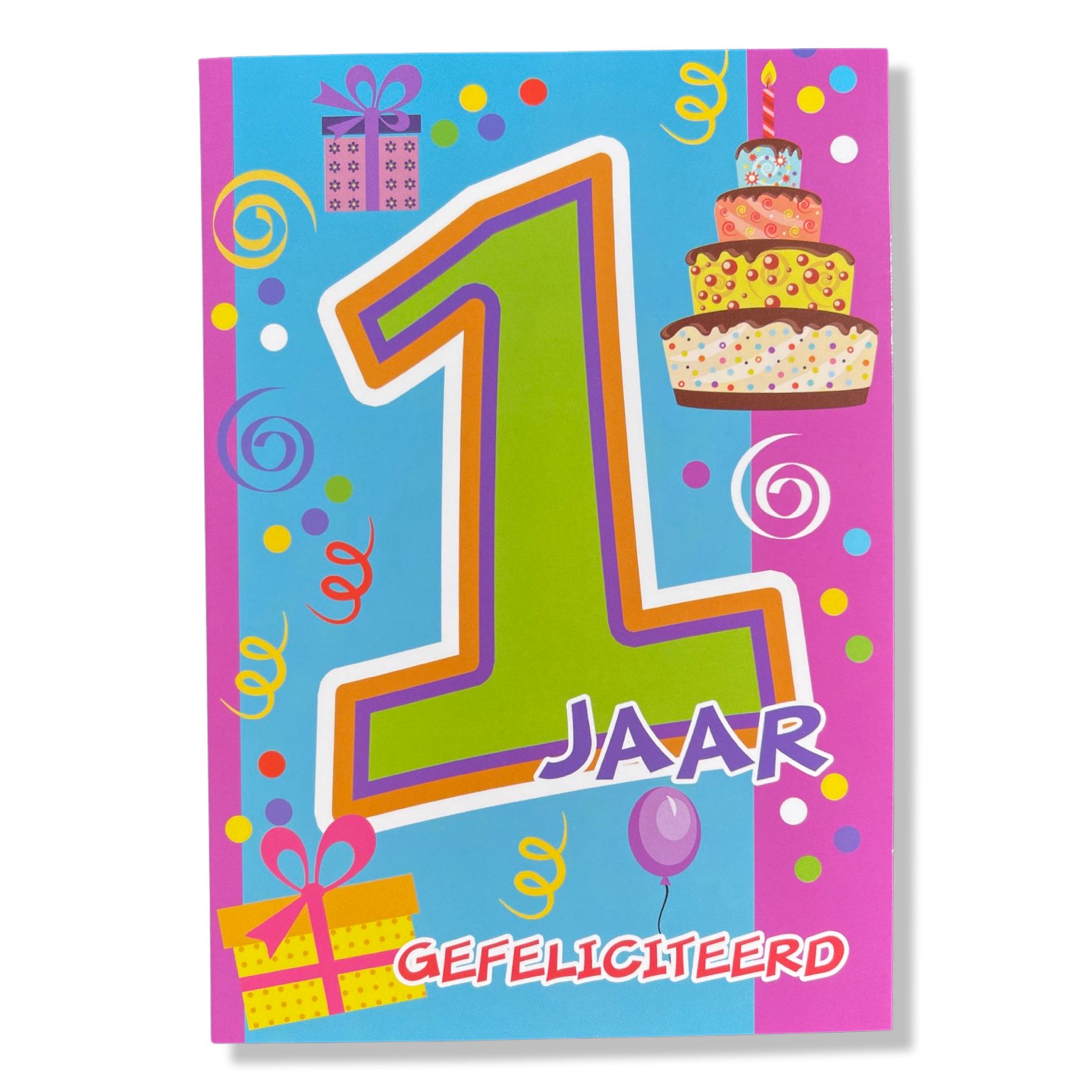 1 jaar Gefeliciteerd 1 jaar Gefeliciteerd