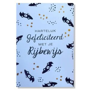 Rijbewijs Wenskaart