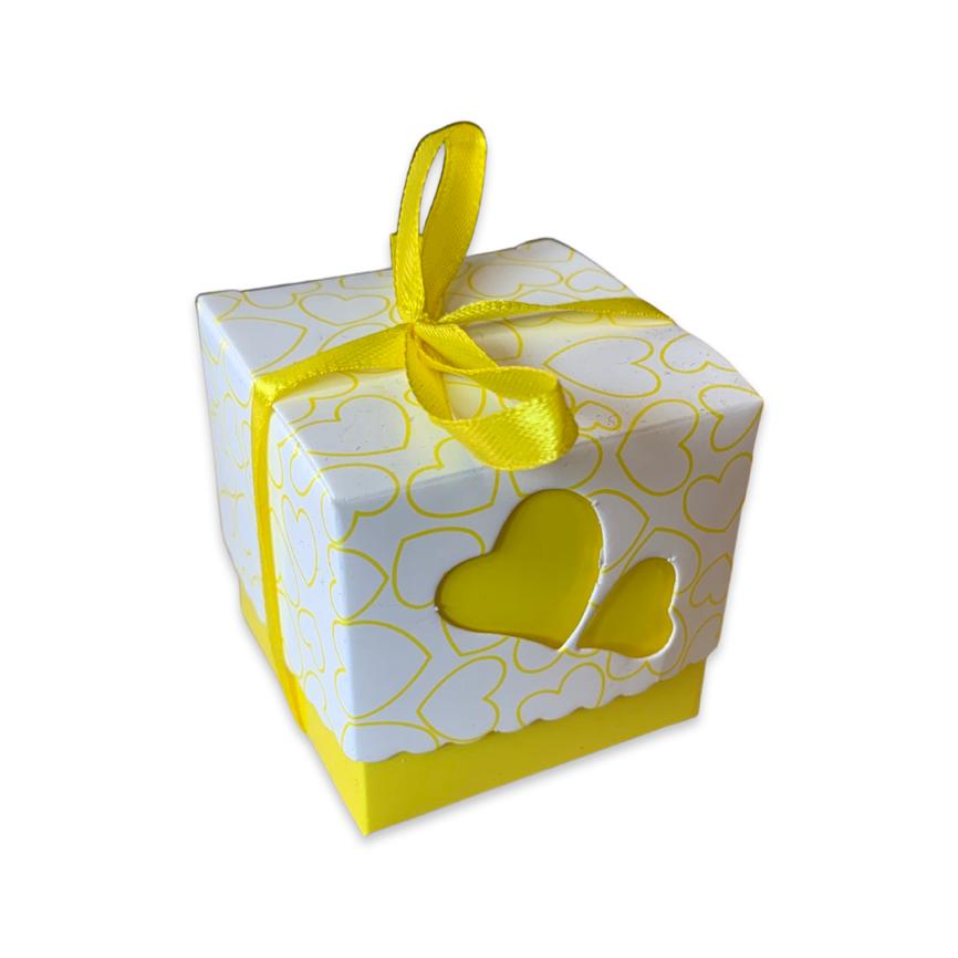 Bakje geel Cadeaudoosje geel