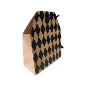 Cadeautas bruin zwart